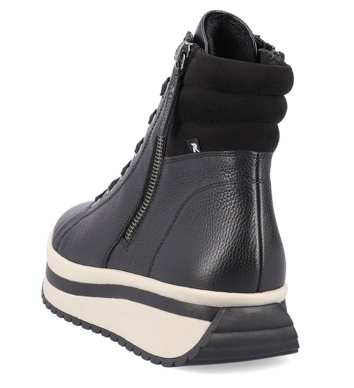 W0962-00 LADIES BLACK MID HEIGHT BOOTS