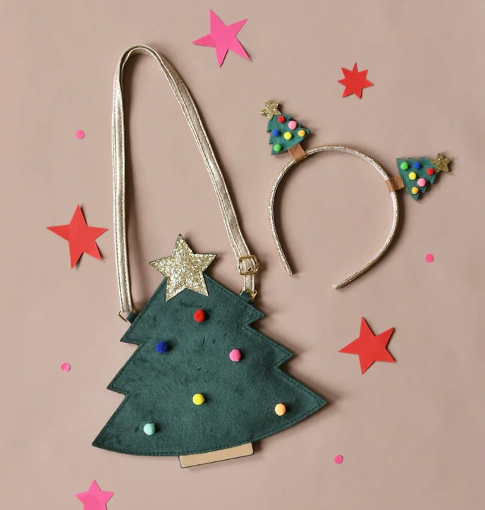 VELVET CHRISTMAS TREE BAG