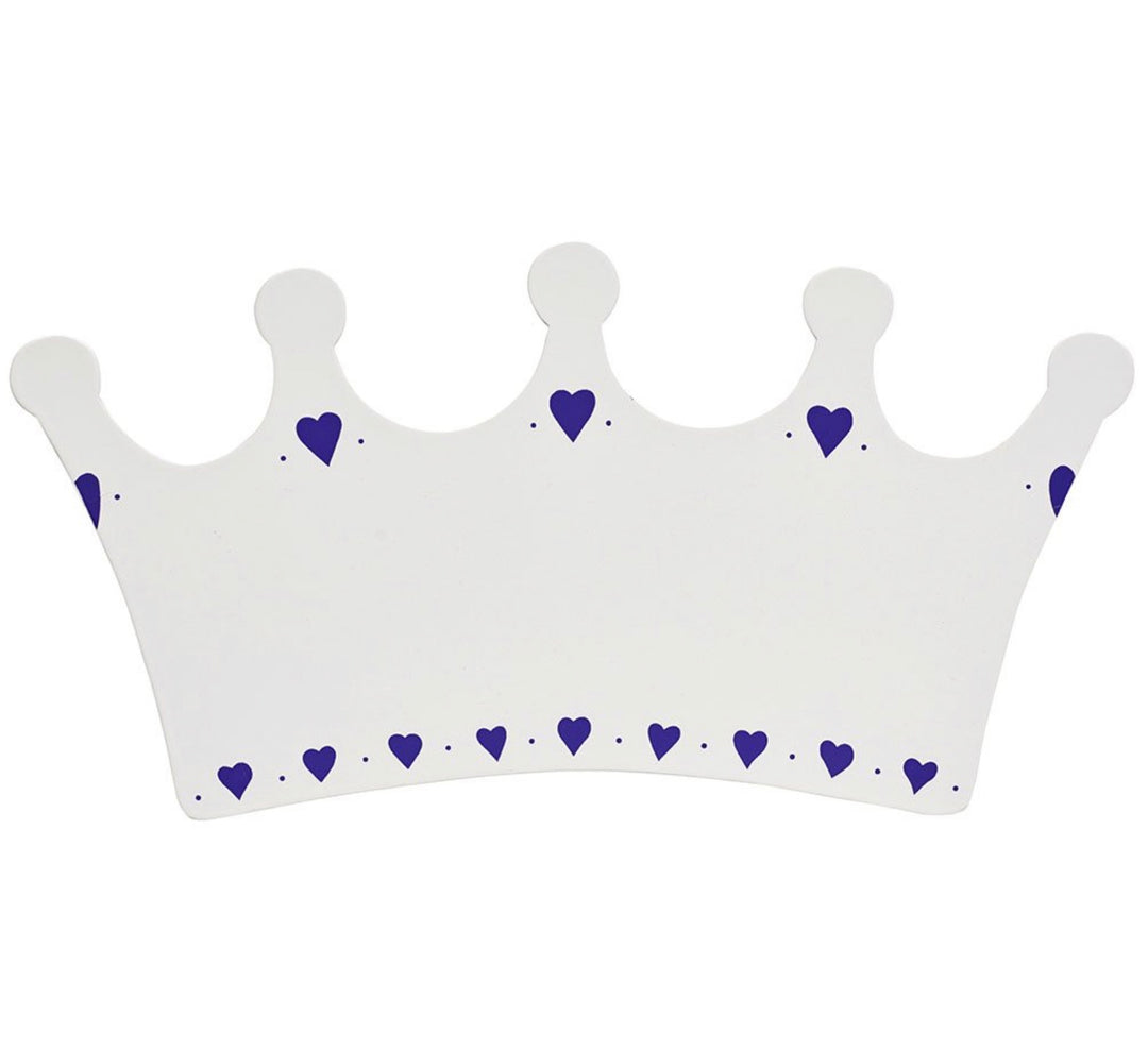 Lanka Kade Small white crown plaque