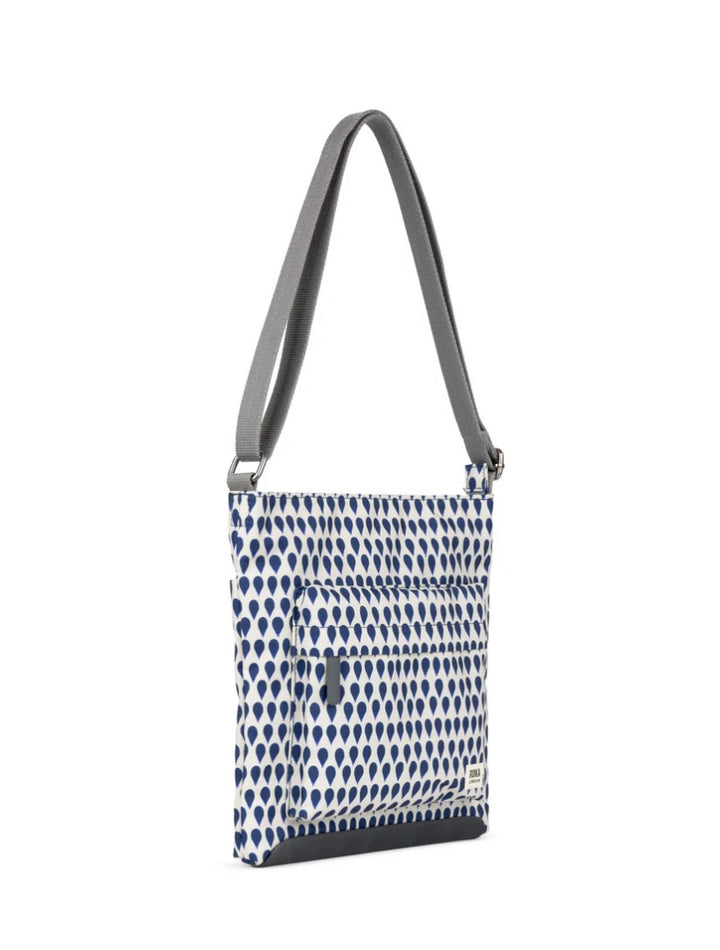 KENNINGTON B RECYCLED CANVAS MEDIUM CROSSBODY BAG DENIM RAIN