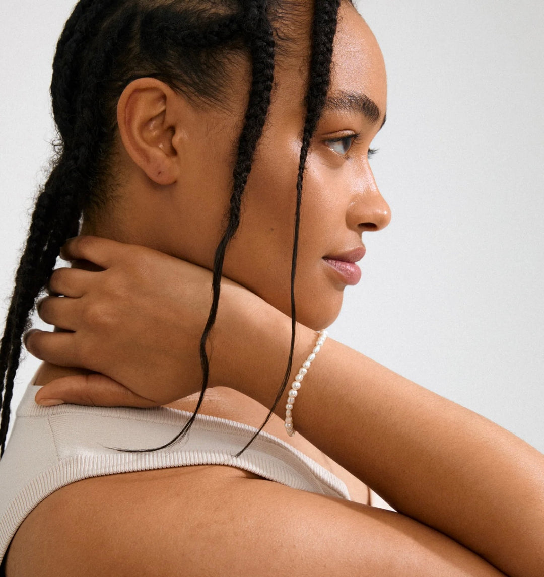 ELLINA GOLD PLATED PEARL BRACELET