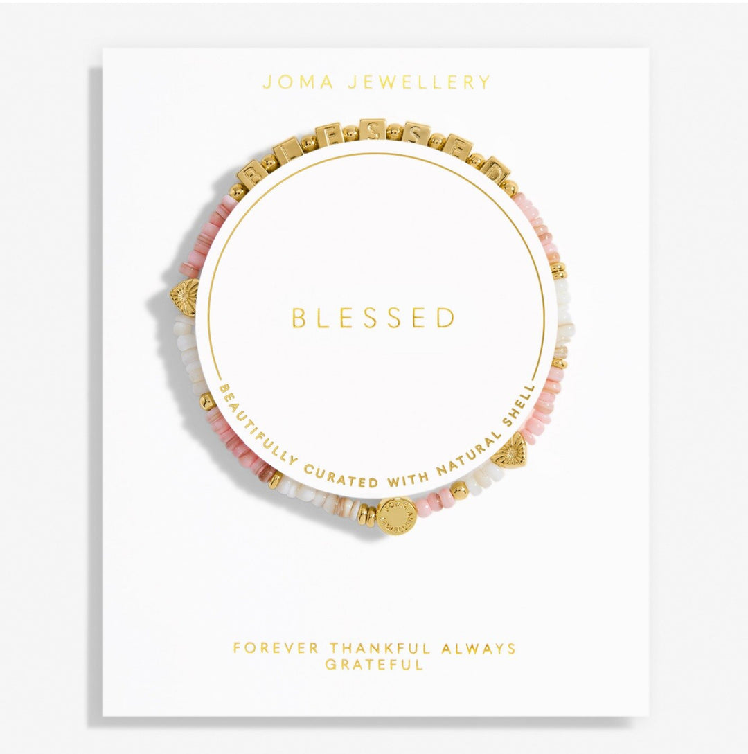 HAPPY LITTLE MOMENTS ‘BLESSED’ BRACELET