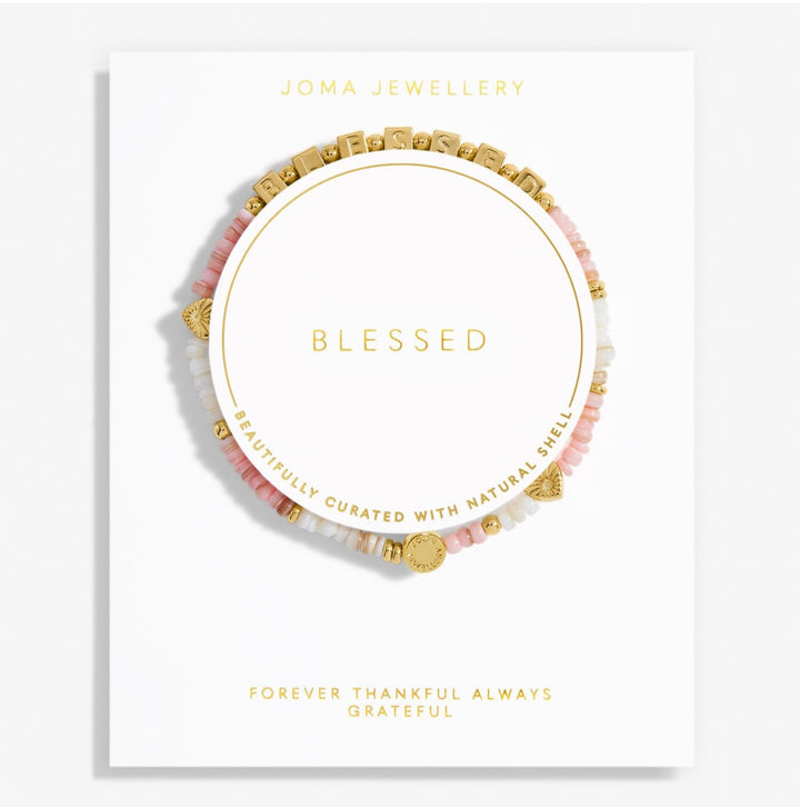 HAPPY LITTLE MOMENTS ‘BLESSED’ BRACELET