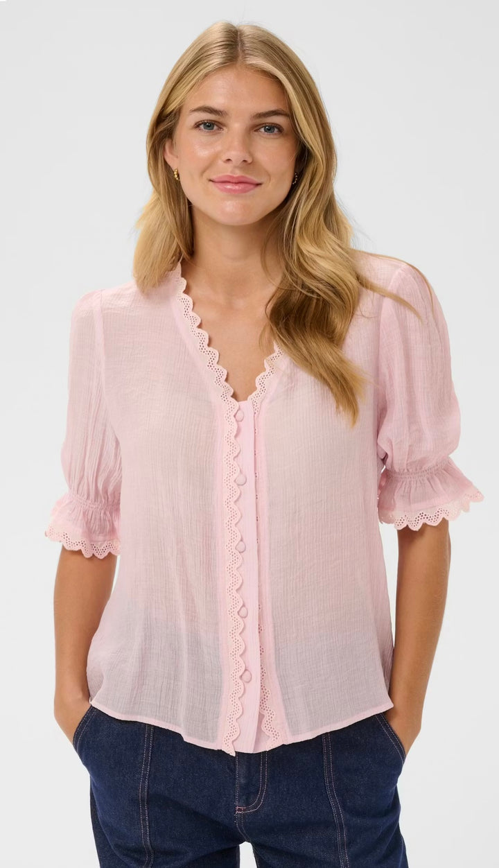 CHALK PINK KRISTEL SHIRT