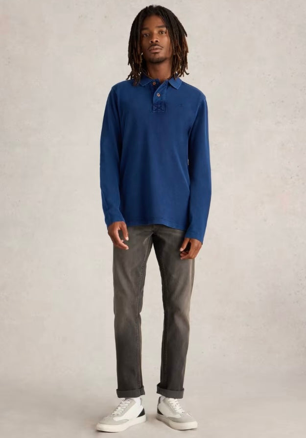 DEEP LONG SLEEVE UTILITY POLO TOP