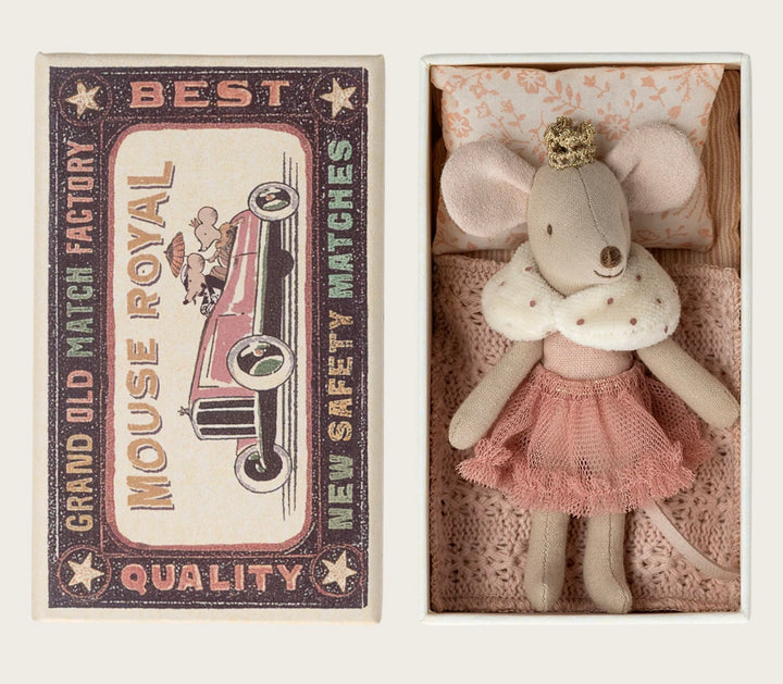 PRINCESS LITTLE SISTER MOUSE IN MATCHBOX