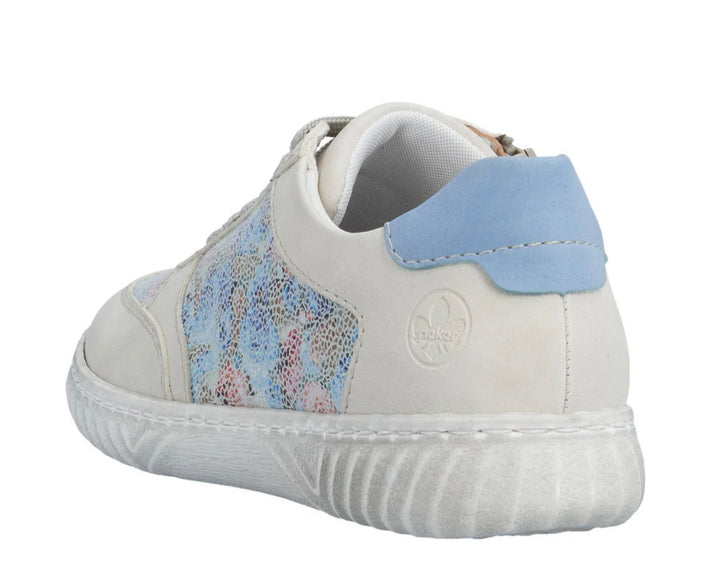 N0904-90 MULTI SUEDE LACE UP SHOE
