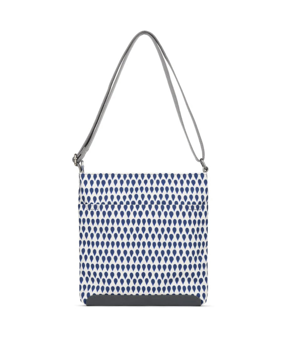 KENNINGTON B RECYCLED CANVAS MEDIUM CROSSBODY BAG DENIM RAIN
