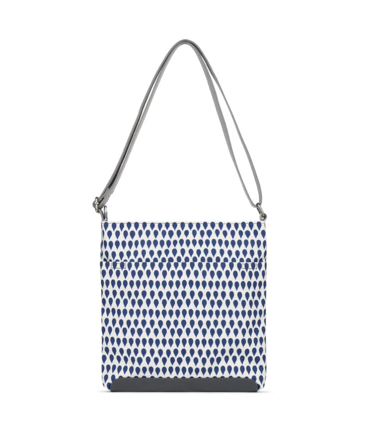 KENNINGTON B RECYCLED CANVAS MEDIUM CROSSBODY BAG DENIM RAIN