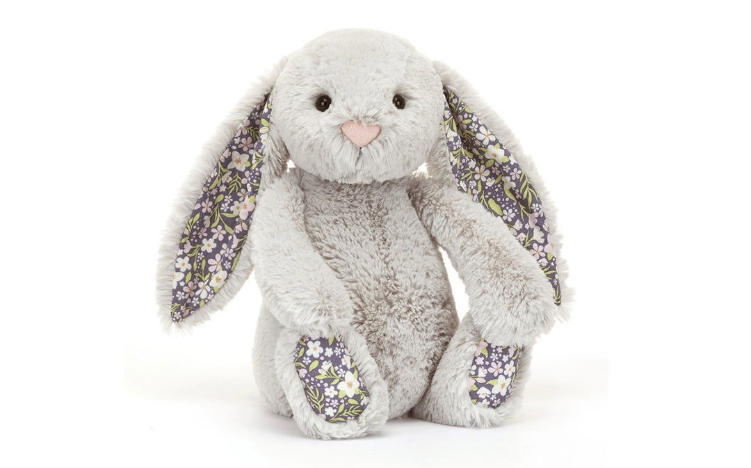 MEDIUM SILVER BLOSSOM BLOOM BUNNY