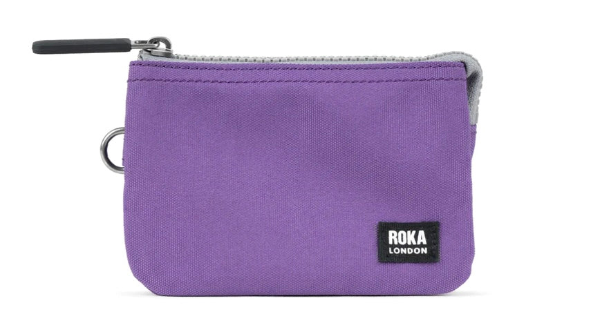 BLACK LABEL CARNABY IMPERIAL PURPLE RECYCLED CANVAS WALLET