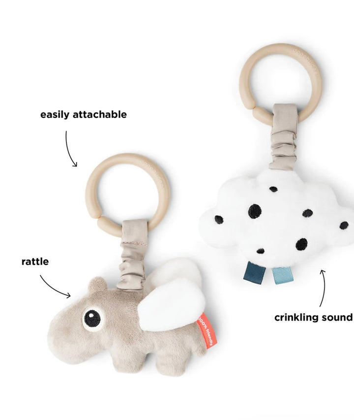 HANGING ACTIVITY TOY 2 PCS HAPPY CLOUD