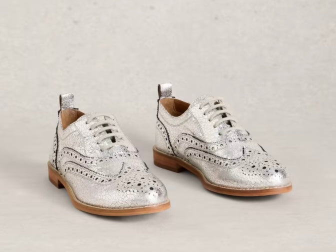 SILVER THISTLE LACE UP BROGUE
