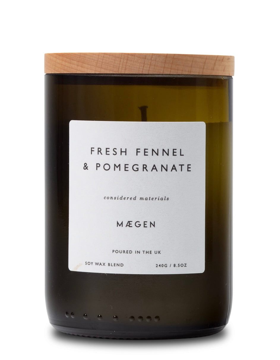 FRESH FENNEL & POMEGRANATE ORCHID CANDLE