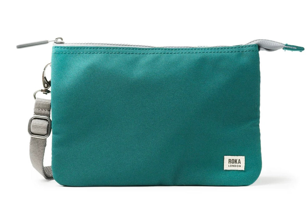 TEAL CARNABY RECYCLED CANVAS BAG