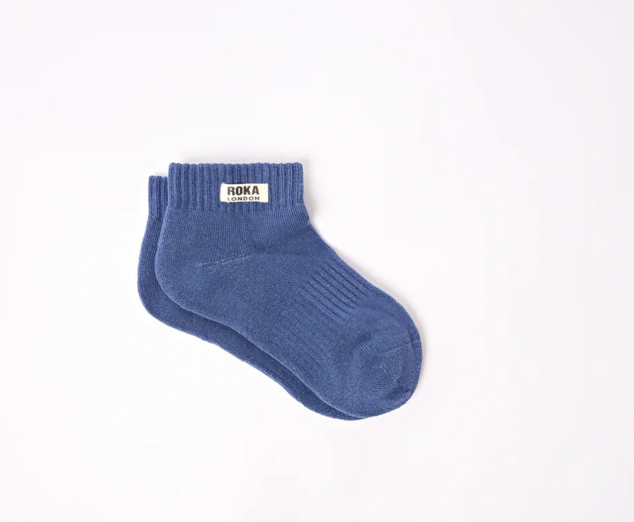 COASTAL BLUE WEMBLEY KIDS SOCKS