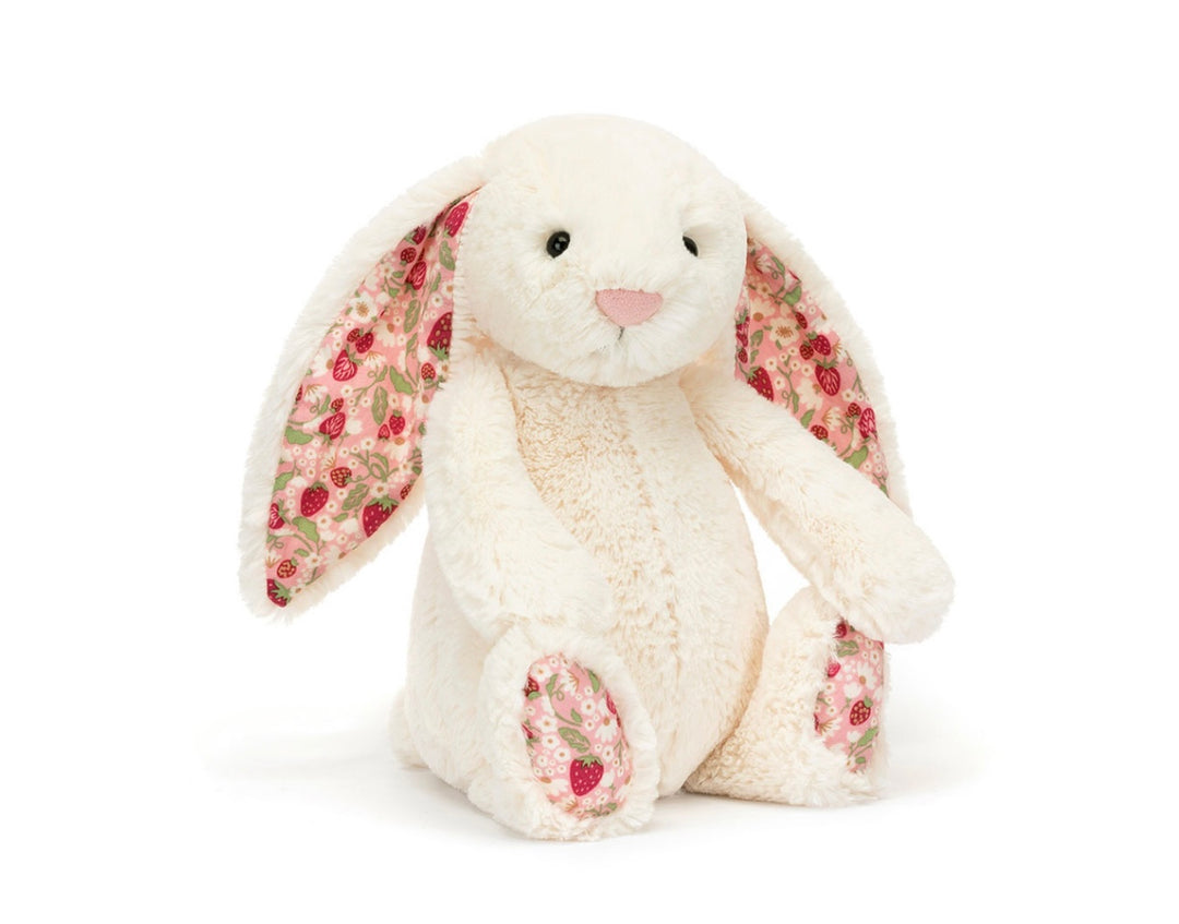 MEDIUM CREAM BLOSSOM BERRY BUNNY