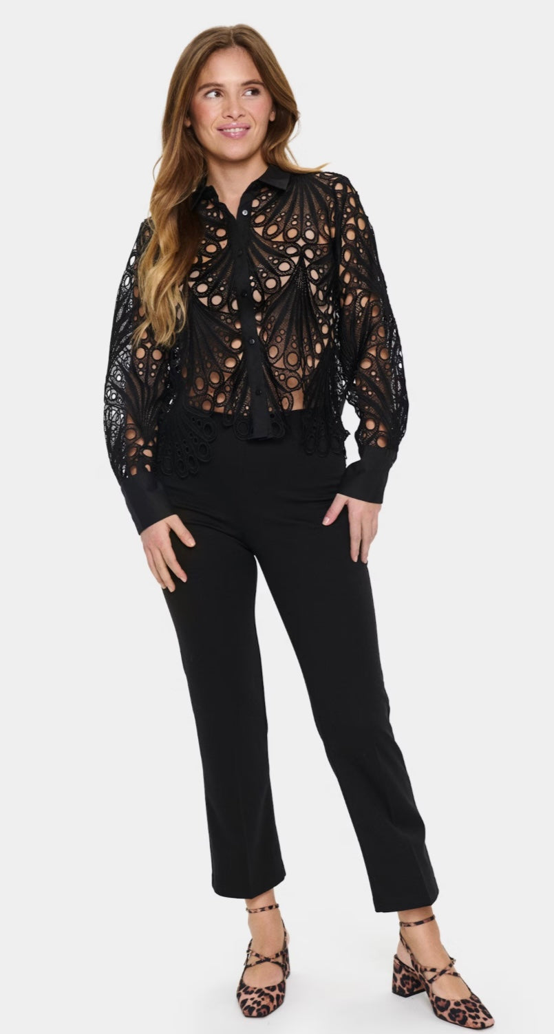 BLACK JILIANNA SHIRT