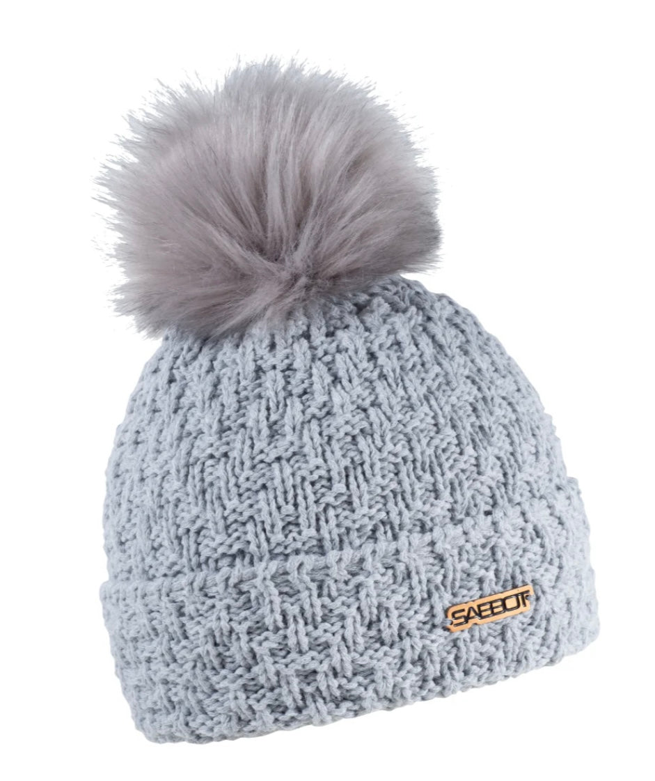 PETRA FOLD BOBBLE HAT