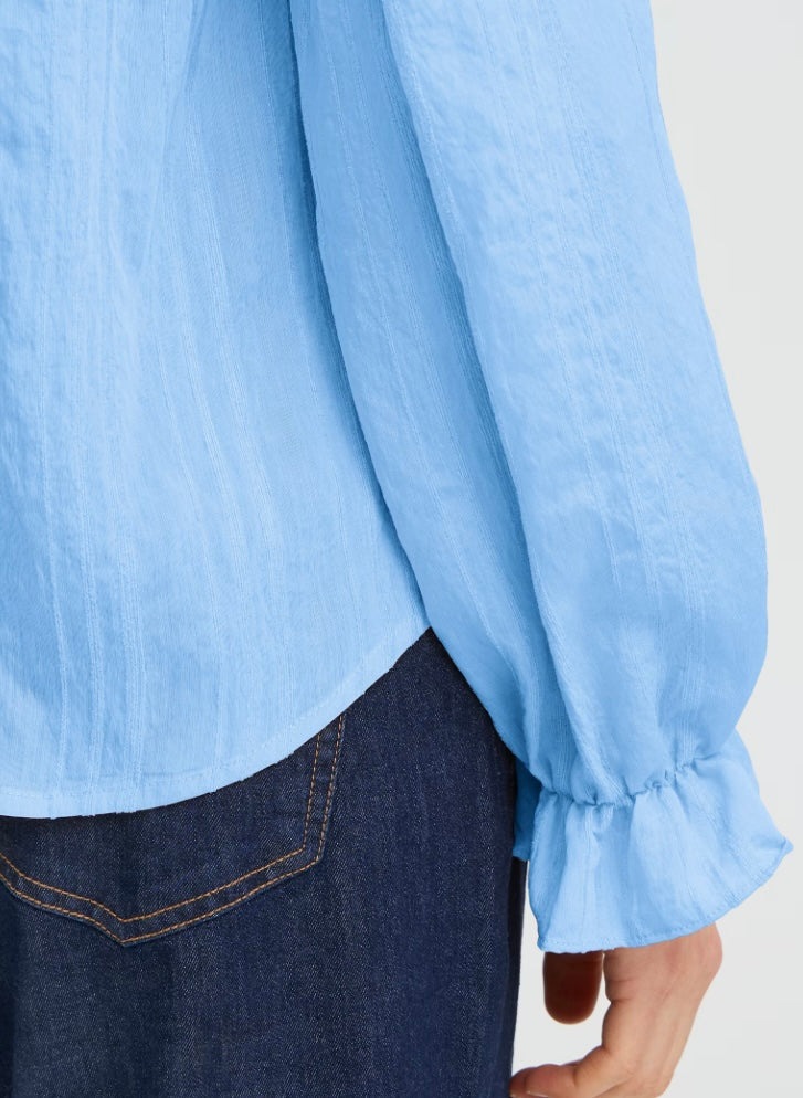 DELLA ROBBIA BLUE VALMA BLOUSE