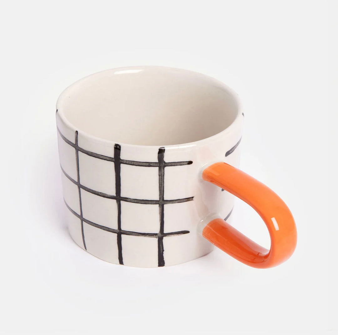 MONO GIRD CHECK MUG