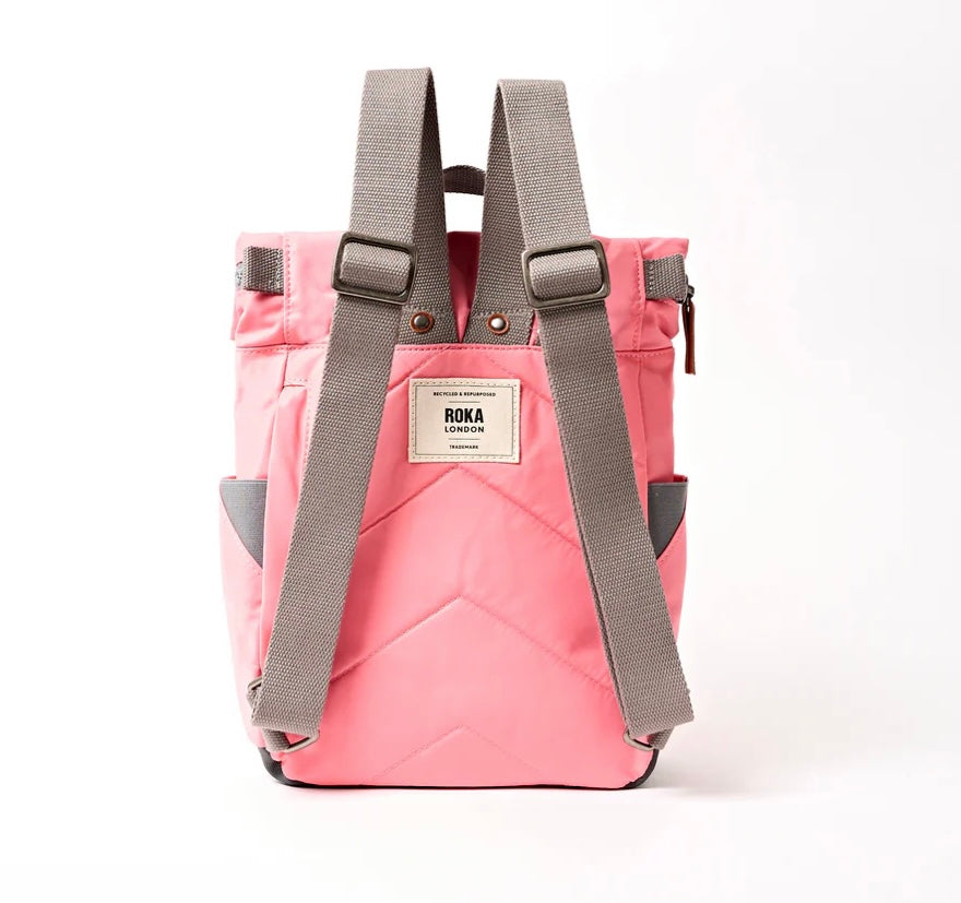 CANFIELD B RECYCLED NYLON SMALL BACKPACK PINK LEMONADE