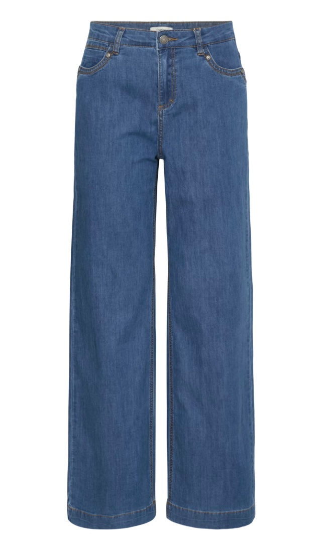 MID BLUE DENIM CHICAGO HANNA JEAN