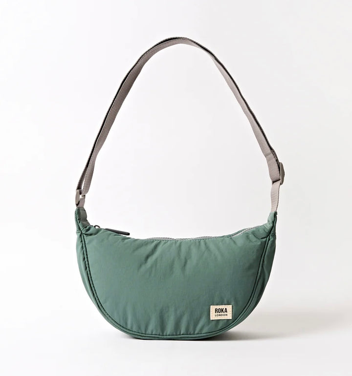 FARRINGDON TASLON RECYCLED NYLON CROSSBODY BAG ARCTIC