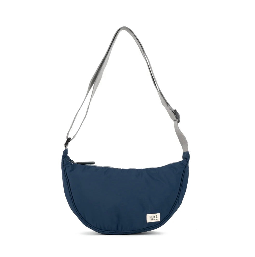 FARRINGDON TASLON RECYCLED NYLON CROSSBODY BAG MIDNIGHT