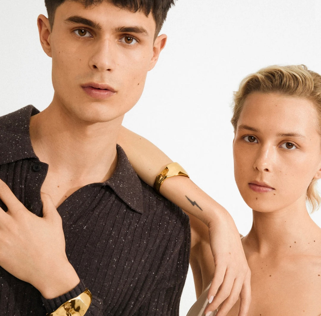 SPARKLE GOLD PLATED BRACELET