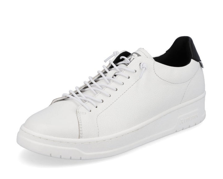 GENTS WHITE LACE UP TRAINER