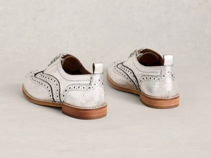 SILVER THISTLE LACE UP BROGUE