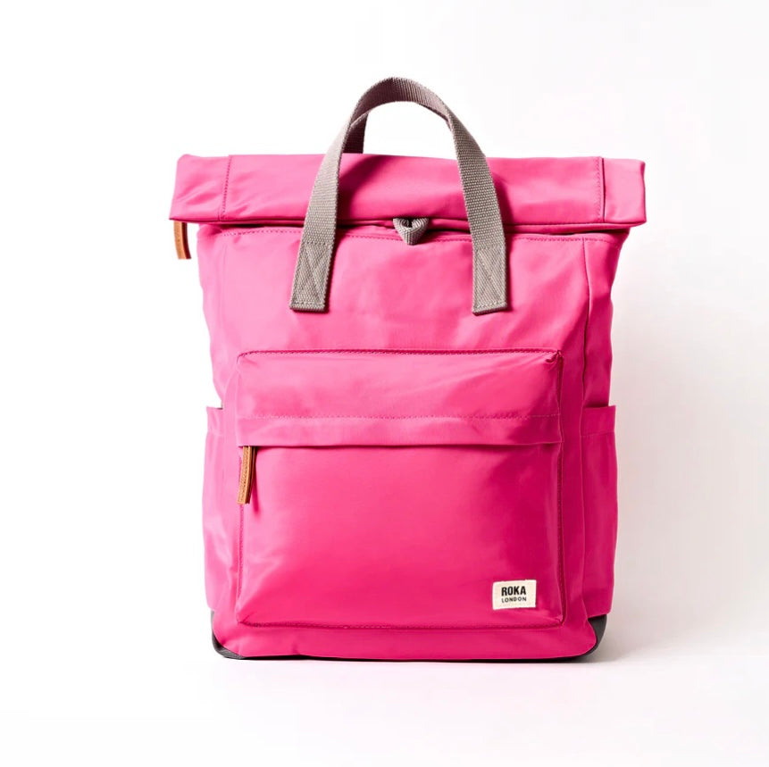 CANFIELD B RECYCLED NYLON MEDIUM BACKPACK GRANITA RED