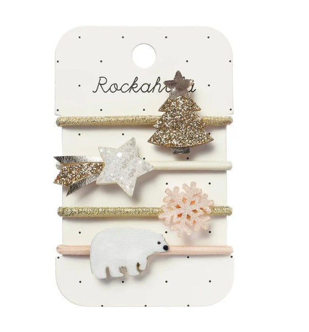 NORTH POLE CHRISTMAS HAIR PONIES