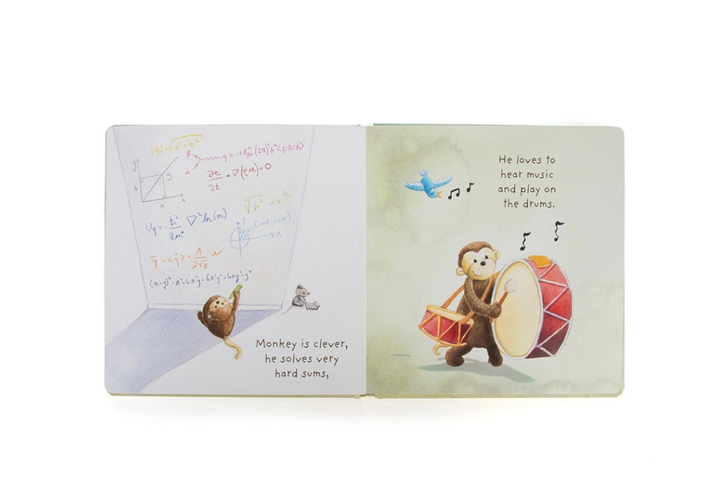 I KNOW A LITTLE MONKEY BOOK