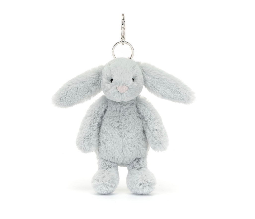 BASHFUL SILVER BUNNY BAG CHARM