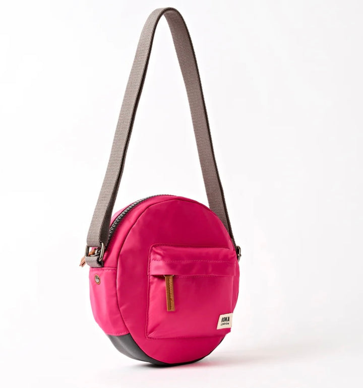 PADDINGTON RECYCLED NYLON CROSSBODY BAG GRANITA RED