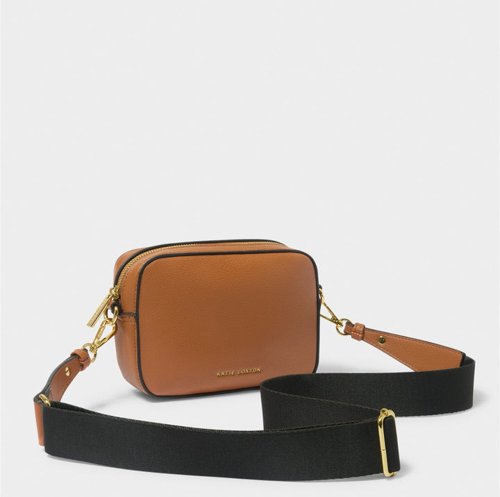 MARNI MINI CROSSBODY BAG IN COGNAC