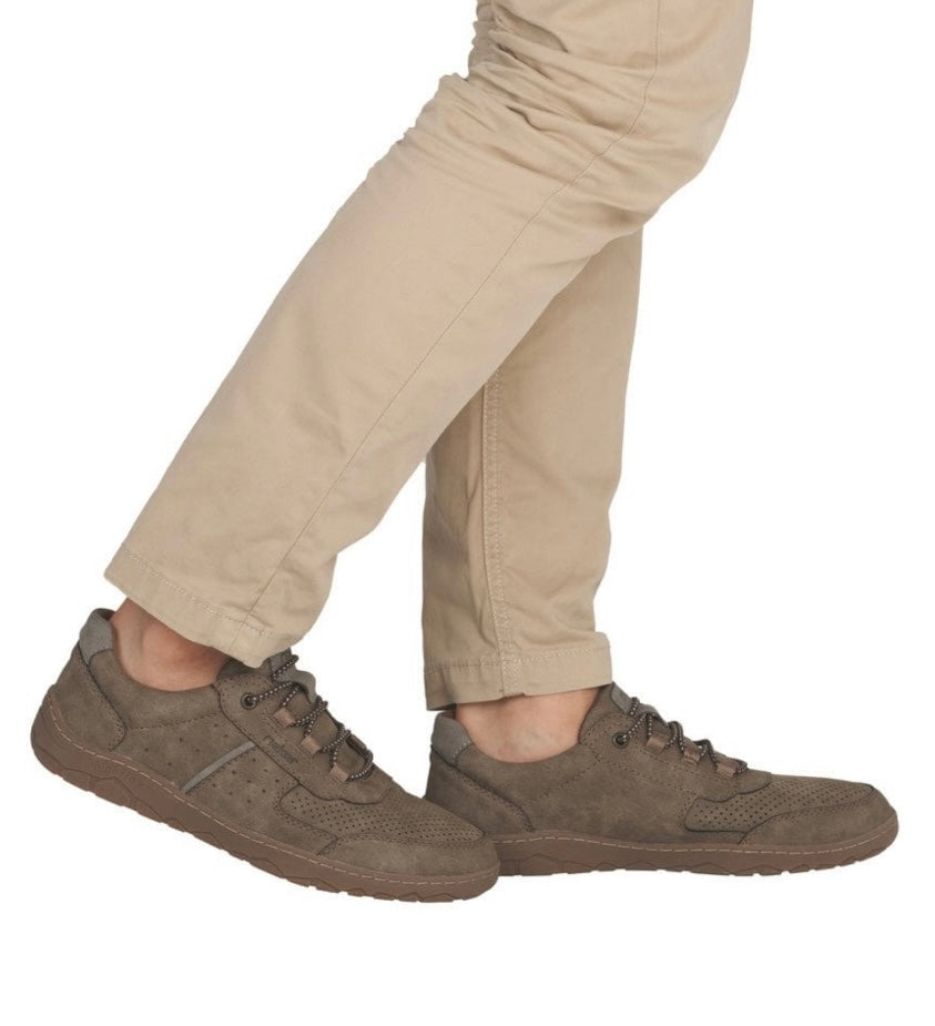 Rieker Men's Beige Slip-On Shoes 08351-64