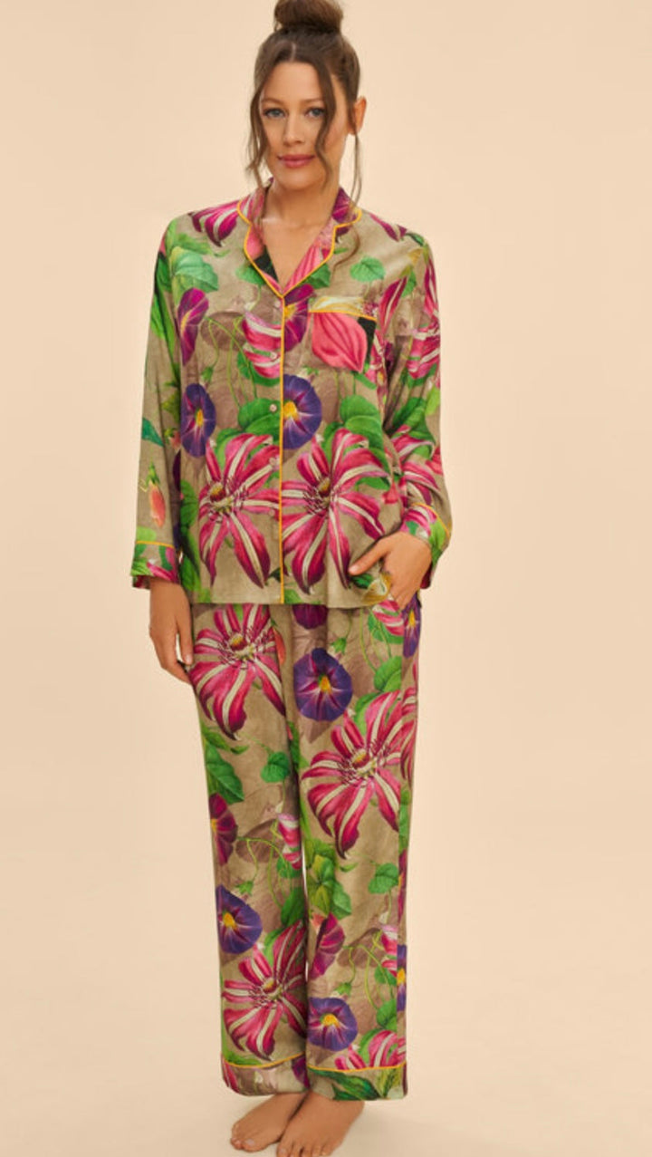 OVERSIZED BOTANICALS PYJAMAS