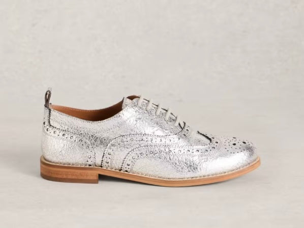 SILVER THISTLE LACE UP BROGUE