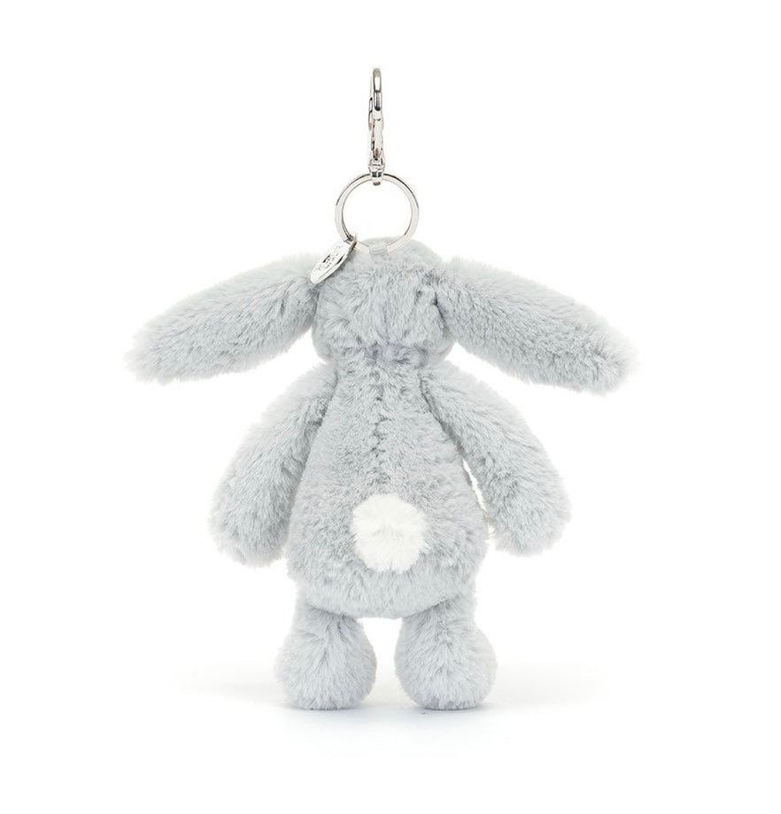 BASHFUL SILVER BUNNY BAG CHARM