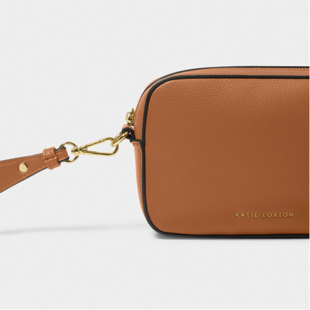 MARNI MINI CROSSBODY BAG IN COGNAC