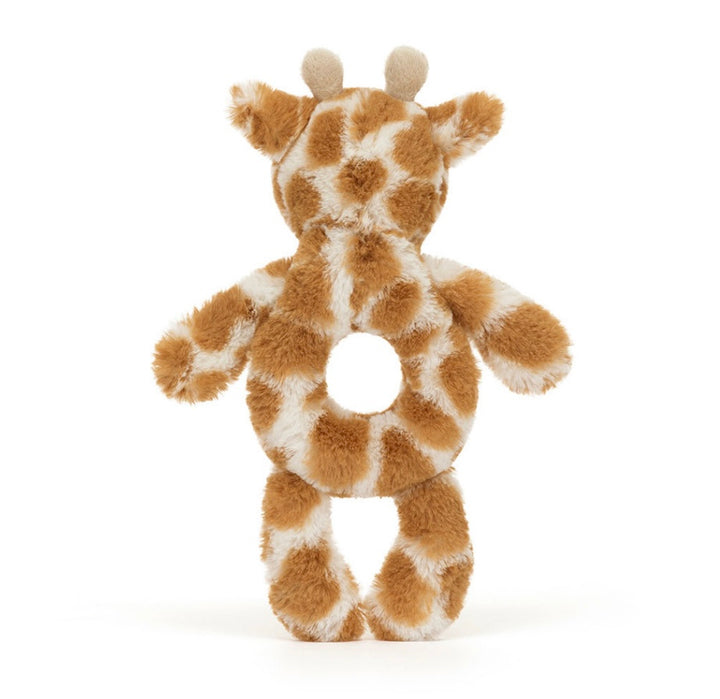 BASHFUL GIRAFFE RING RATTLE