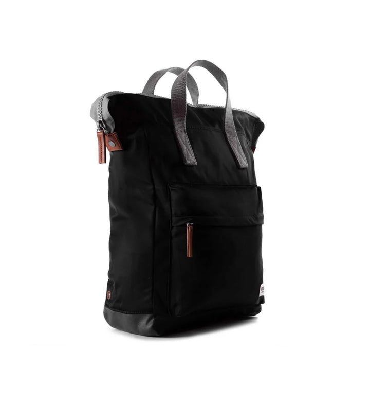BLACK BANTRY B RECYCLED NYLON MEDIUM BACKPACK