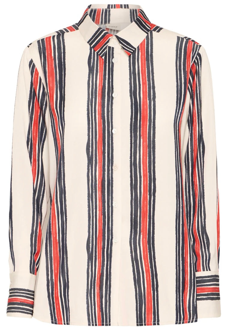 WHISPER WHITE ART ALDA SHIRT