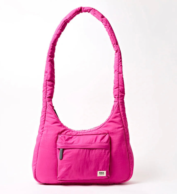BELSIZE CROSSBODY TASLON BAG VERY BERRY