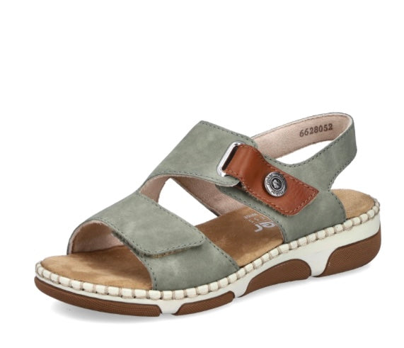 66280-52 GREEN SANDAL