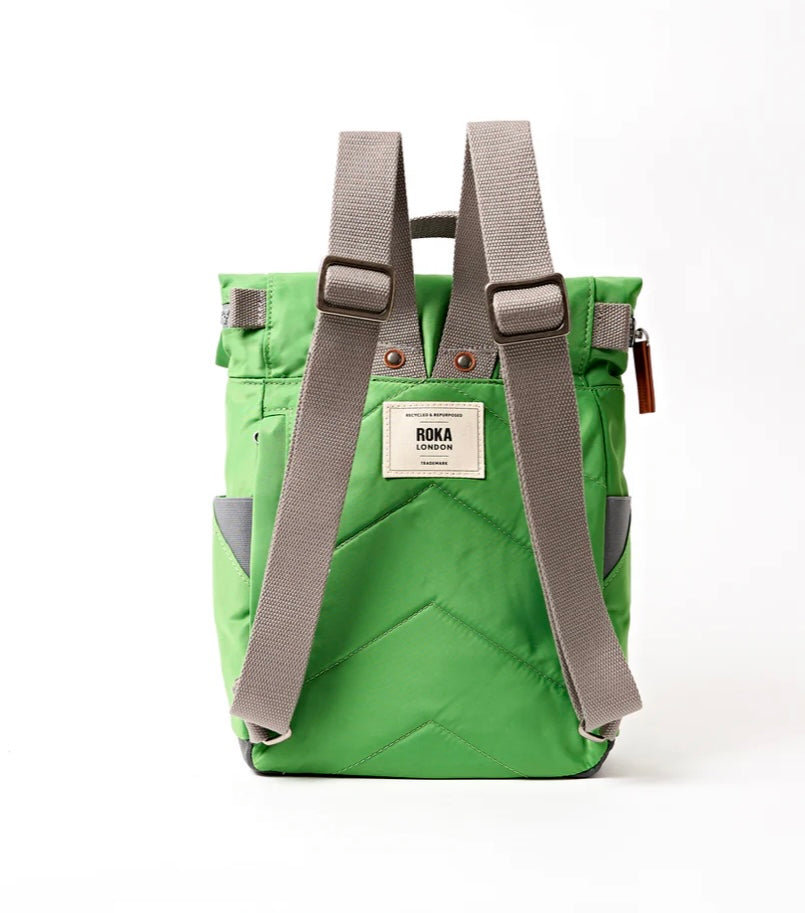 CANFIELD B RECYCLED NYLON SMALL BACKPACK ONLINE LIME