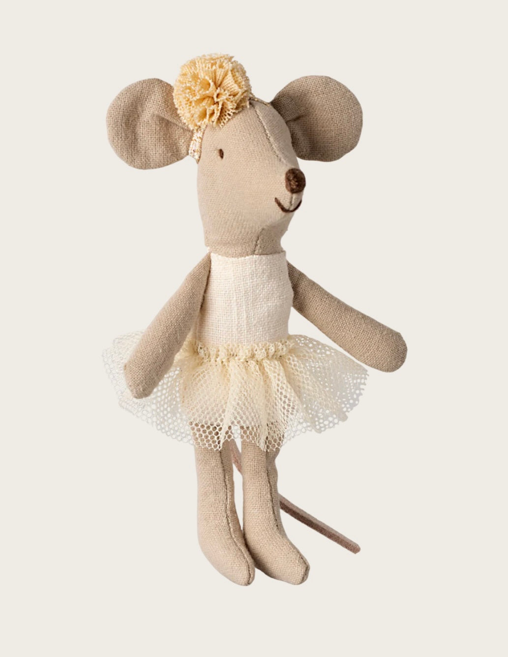 BALLERINA MOUSE LITTLE SISTER OFF WHITE